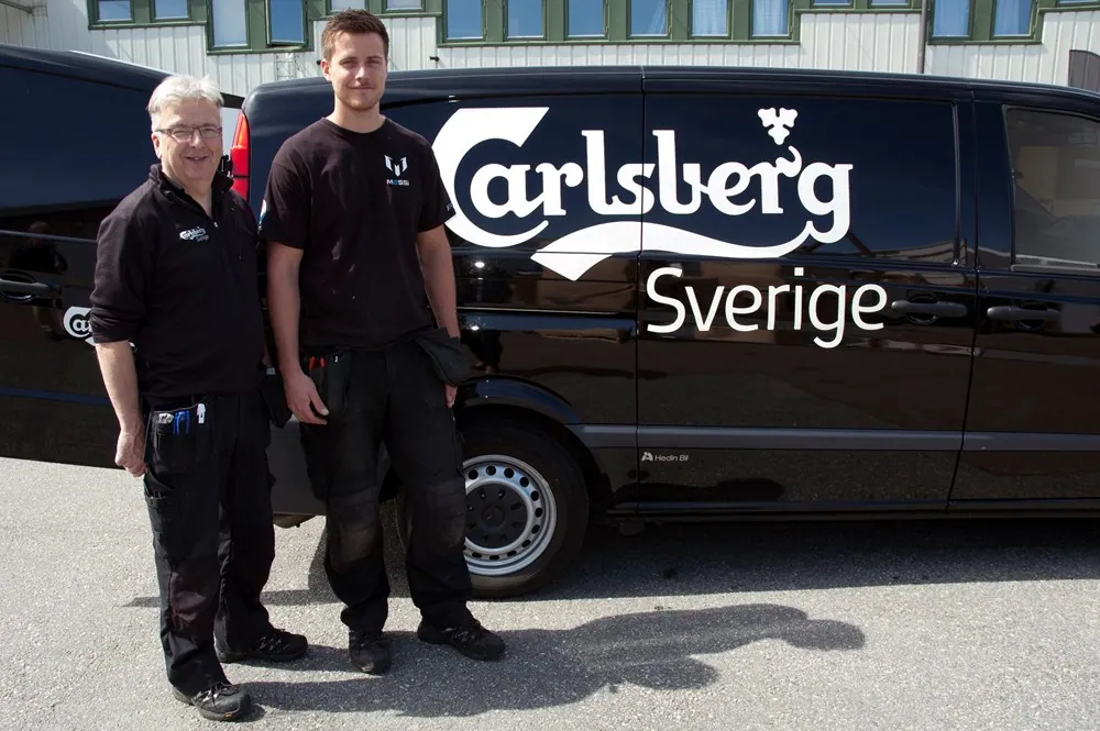 Carlsberg Sweden first with Modul-System's new lightweight products