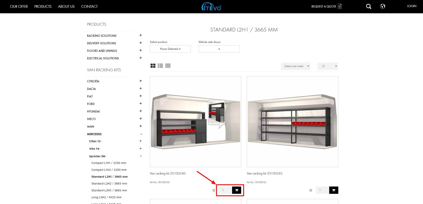 Add Products to Your Cart