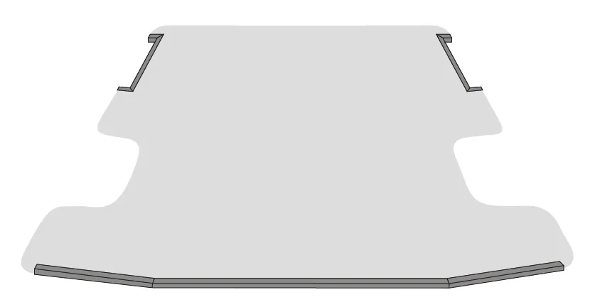 Edging strip KIA PV5 25- DD