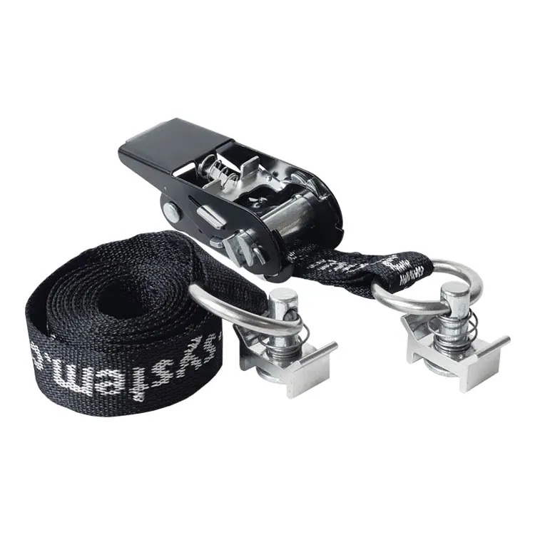 Lashing with eyelets and ratchet