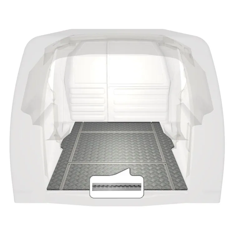 Floor transv. rails w. holes Berlingo/Partner 08-18 - L1