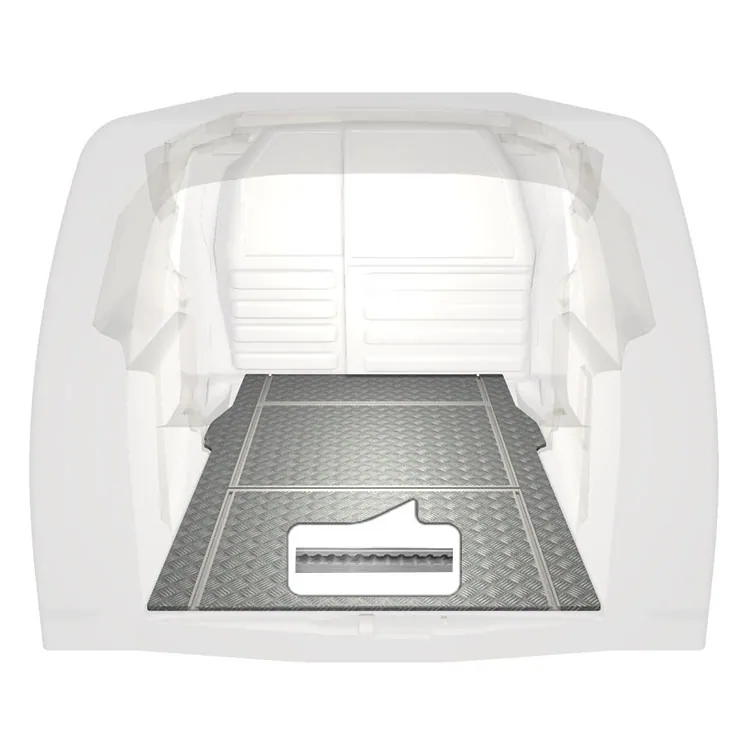 Floor transv. rails w. holes Berlingo/Partner 08-18 - L2