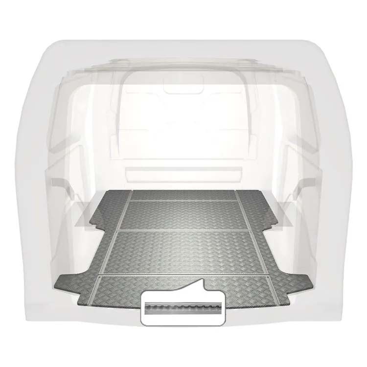 Floor transv. rails w. holes Custom 13- L1