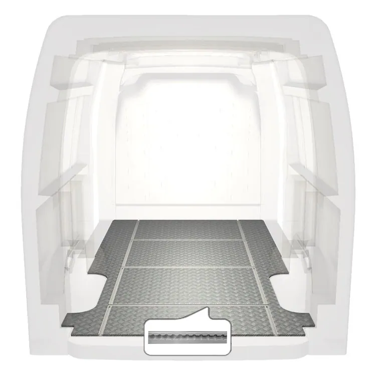 Floor transv. rails w. holes Mas 10-/Int 22- L2 - FWD
