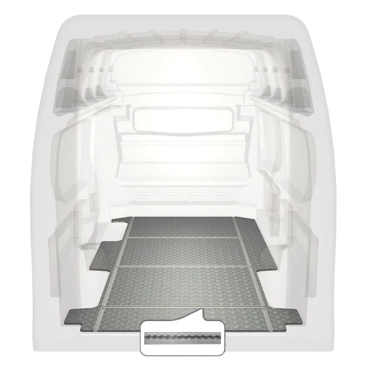 Floor transv. rails w. holes Tra 14-/Pri 22- L2 - LD