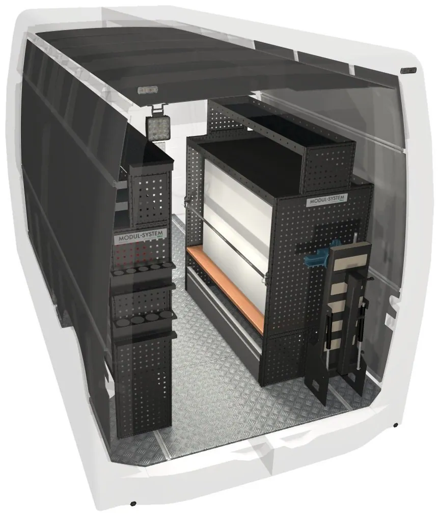 Example CAD racking design