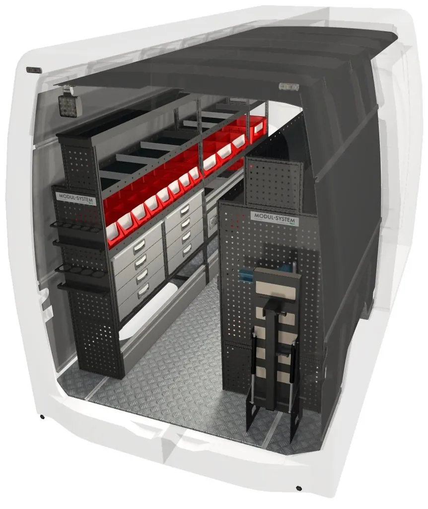 Example CAD racking design
