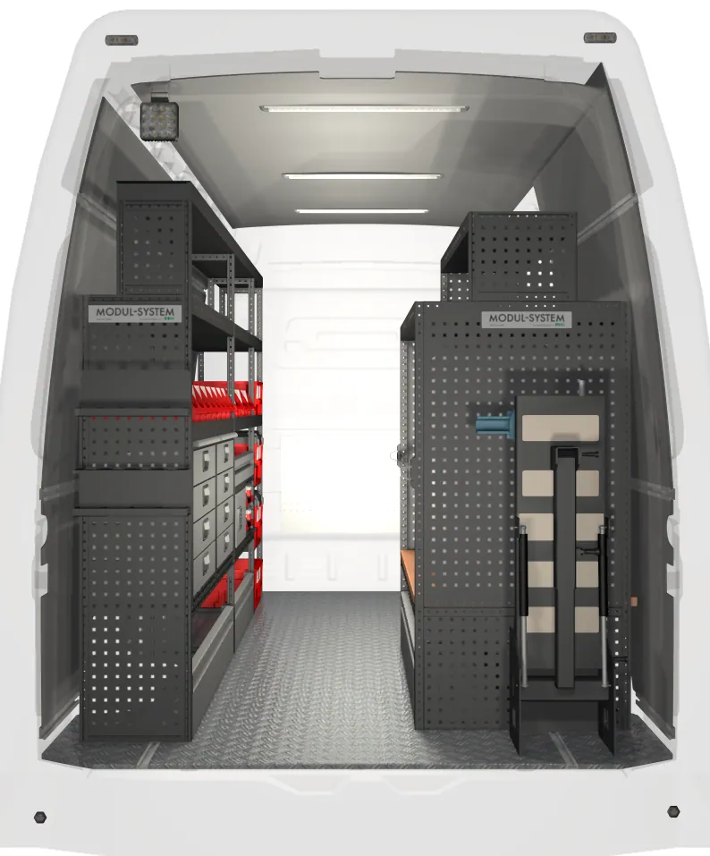 Example CAD racking design