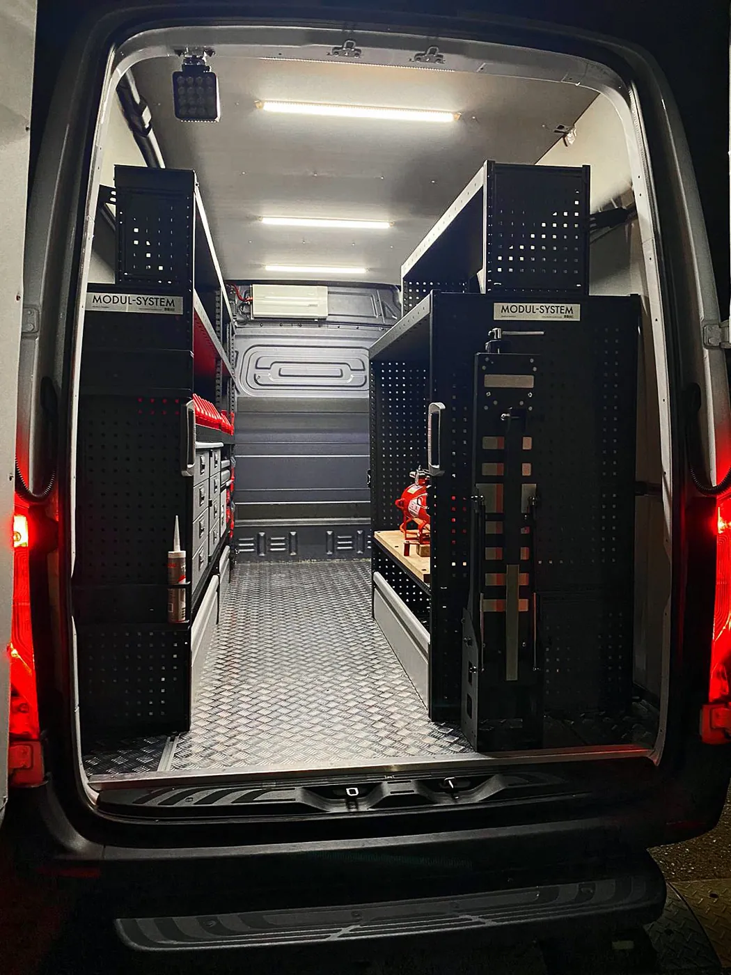 Example CAD racking design