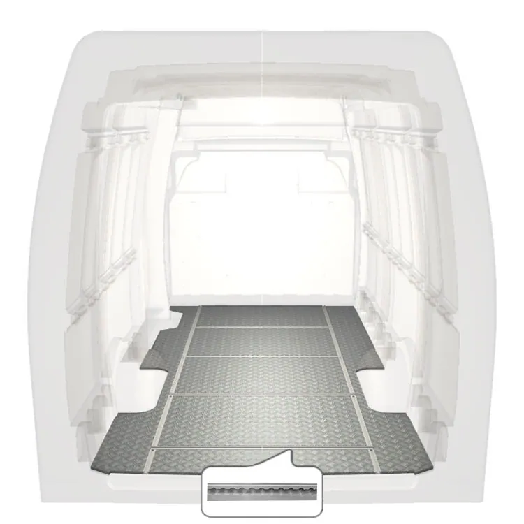 Floor transv. rails w. holes Daily 14- L3 - LD