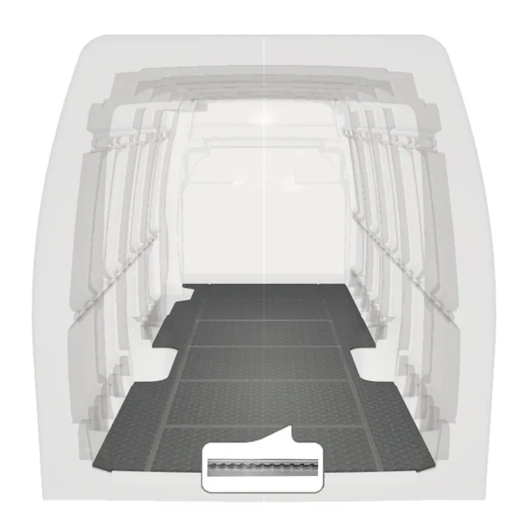 Floor transv. rails w. holes Daily 14- L4 - LD