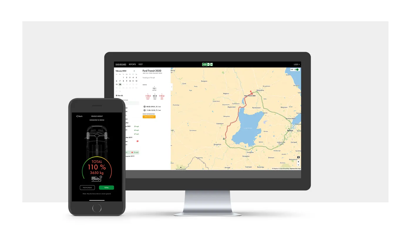 Optimise your fleet with Modul-Connect PRO’s unique modules connected to the customer Portal