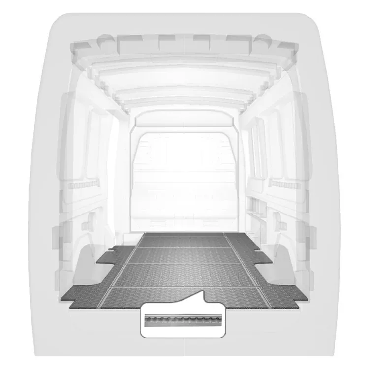 Floor transv. rails w. holes e-Deliver 9 21- L3 - LD