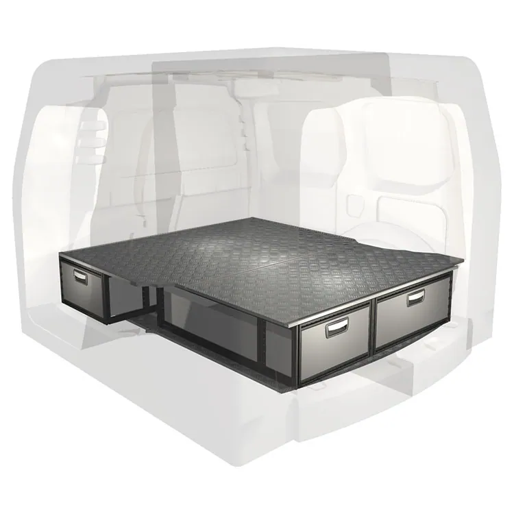 Double floor kit Caddy 20-/Connect 24- L1 - 270 - rail