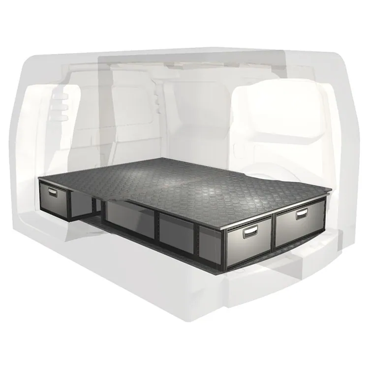 Double floor kit Caddy 21-/Connect 24- L2 - 270 - rail