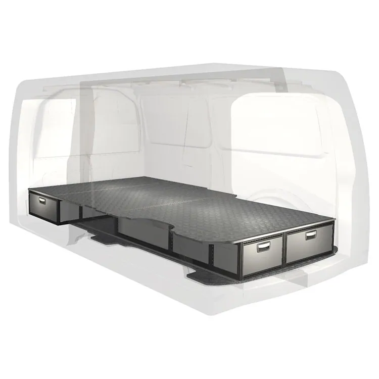 Double floor kit T6 15- L2 - 270 - heater - rail