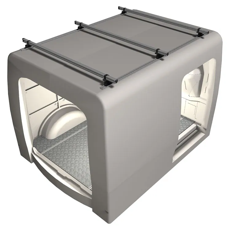 Roof bar kit e-Deliver 3, 3 bars