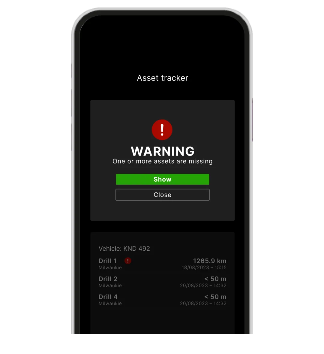 Asset management app