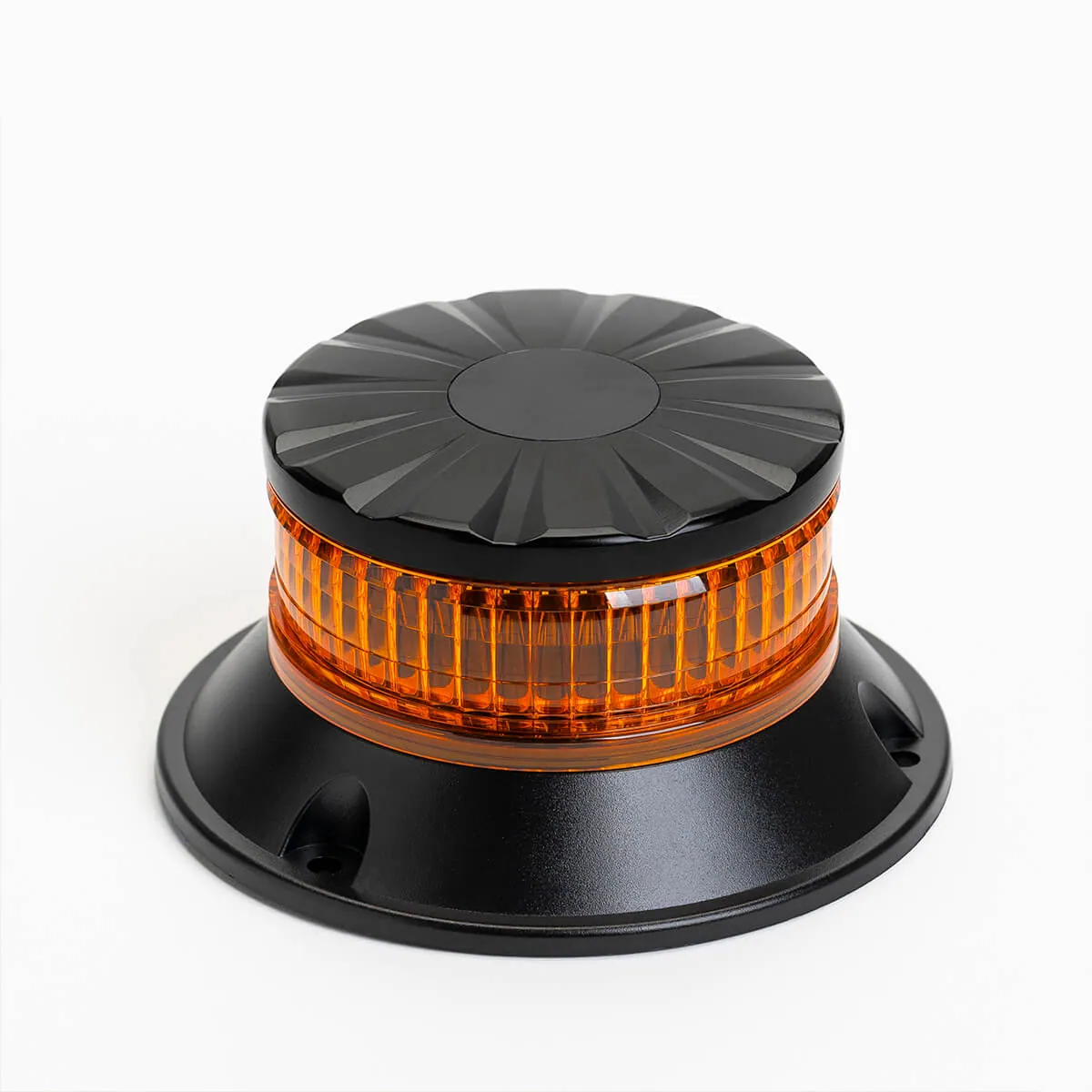 Beacon low, amber glass 12/24V