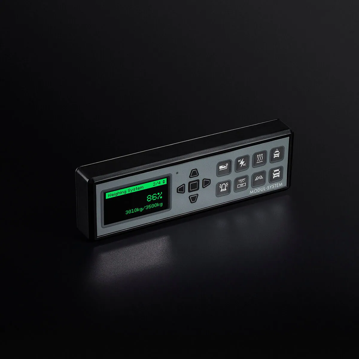 Switch panel with display